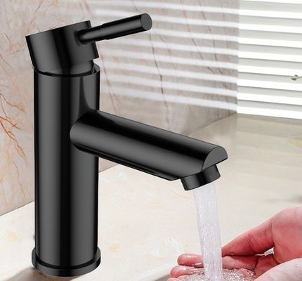 Korozyon Önleyici Pürüzsüz Paslanmaz Çelik Lavabo Bataryası Temizlemesi Kolay