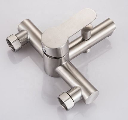 2.2 GPM Duvar Montajı Banyo için Paslanmaz Çelik Musluk
