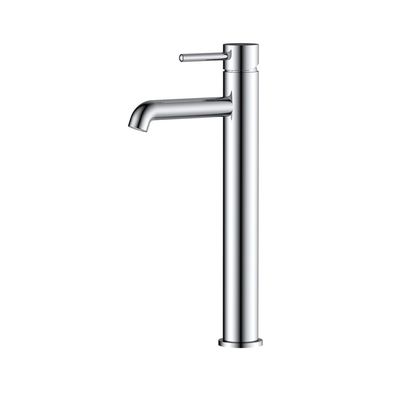Alkali Direnci Tek Kollu Lavabo Bataryası Paslanmaz Çelik Sıcak ve Soğuk Musluk