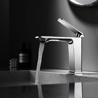 Otel Dairesi Sıcak ve Soğuk Lavabo Bataryası 0.3-0.6um Krom Kaplama