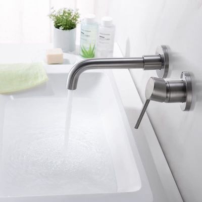 Kurşunsuz Duvara Monte Banyo Havzası Musluk Korozyon Kir Direnci