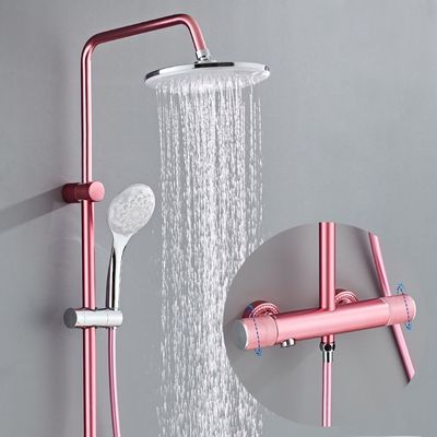 Yüzey Kaplama Banyo Duş Bataryaları Paslanmaz Çelik Sıcak ve Soğuk Musluk