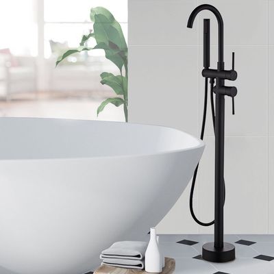 OEM Zemin Montajlı Banyo Duş Bataryaları Güvenli Kurşunsuz Anti Oksidasyon