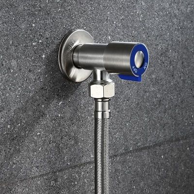 Korozyon Direnci Asit ve Alkali Direnci Fırçalanmış Anti-Oksidasyon Banyo Açı Vana Daha Uzun Ömür
